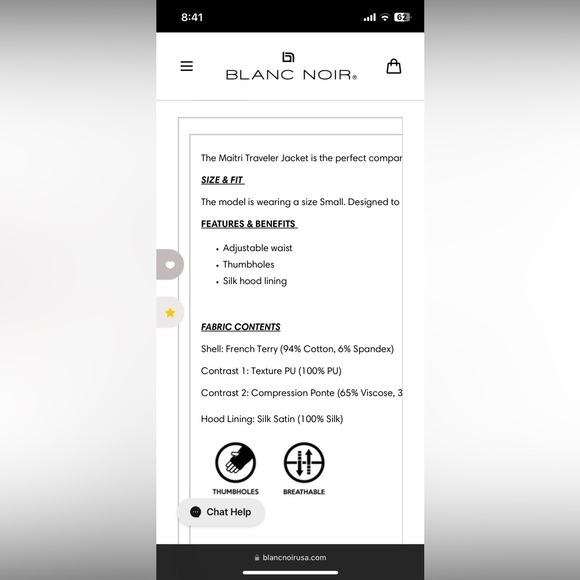 Maitri Traveler Jacket - Limited Special Patriot Blue -blanc noir jacket hoodie - Picture 7 of 12